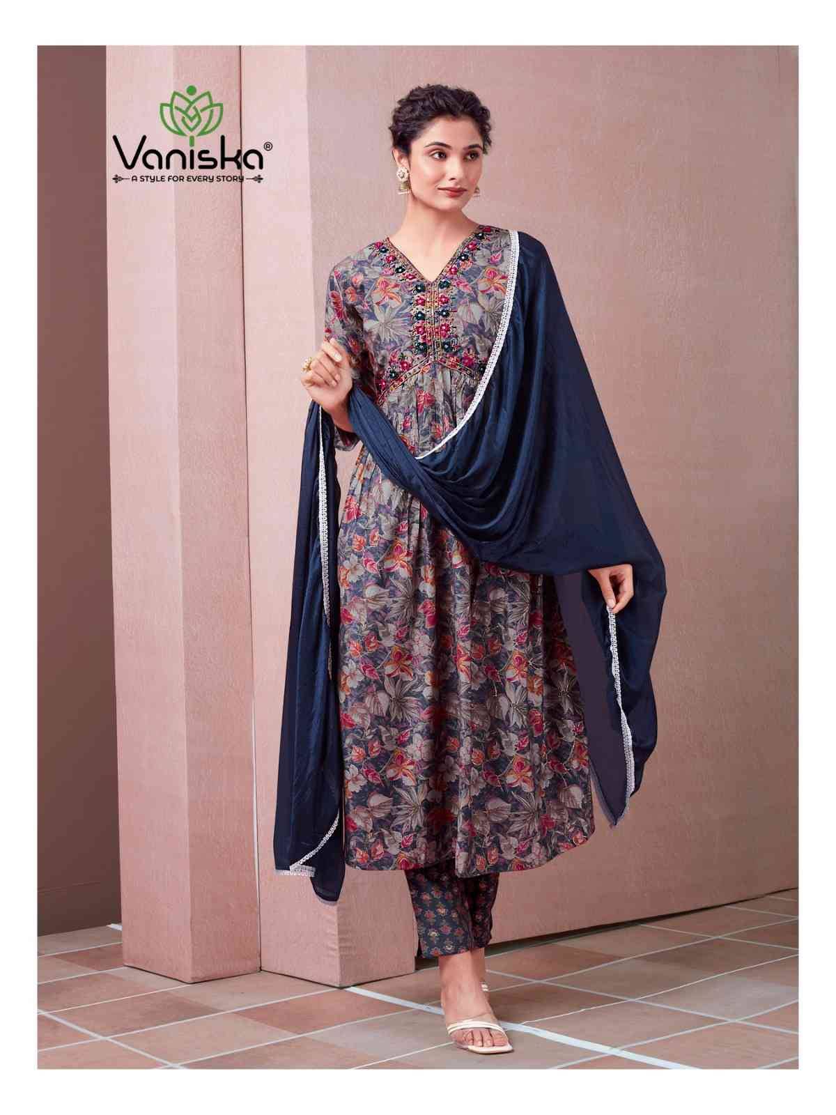 Fashion Rani By Vaniska 1001 To 1004 Series Beautiful Festive Suits Colorful Stylish Fancy Casual Wear & Ethnic Wear Chanderi Cotton Print Dresses At Wholesale Price