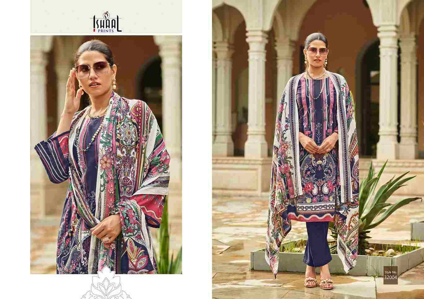 Gulmohar Vol-32 By Ishaal Prints 32001 To 32010 Series Beautiful Festive Suits Colorful Stylish Fancy Casual Wear & Ethnic Wear Pure Lawn Prints Dresses At Wholesale Price