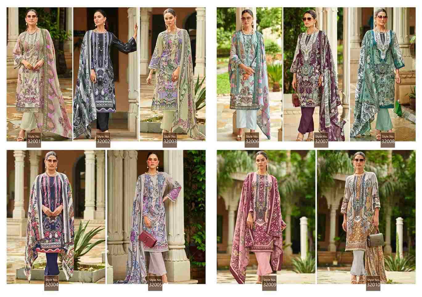 Gulmohar Vol-32 By Ishaal Prints 32001 To 32010 Series Beautiful Festive Suits Colorful Stylish Fancy Casual Wear & Ethnic Wear Pure Lawn Prints Dresses At Wholesale Price