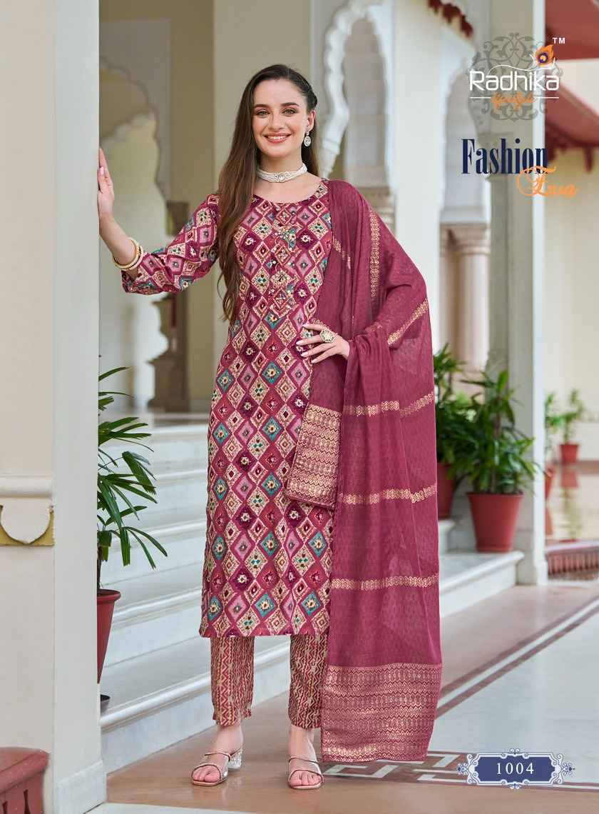 Fashion Eva By Radhika Lifestyle 1001 To 1008 Series Designer Stylish Fancy Colorful Beautiful Party Wear & Ethnic Wear Collection Rayon Foil Print Dresses At Wholesale Price