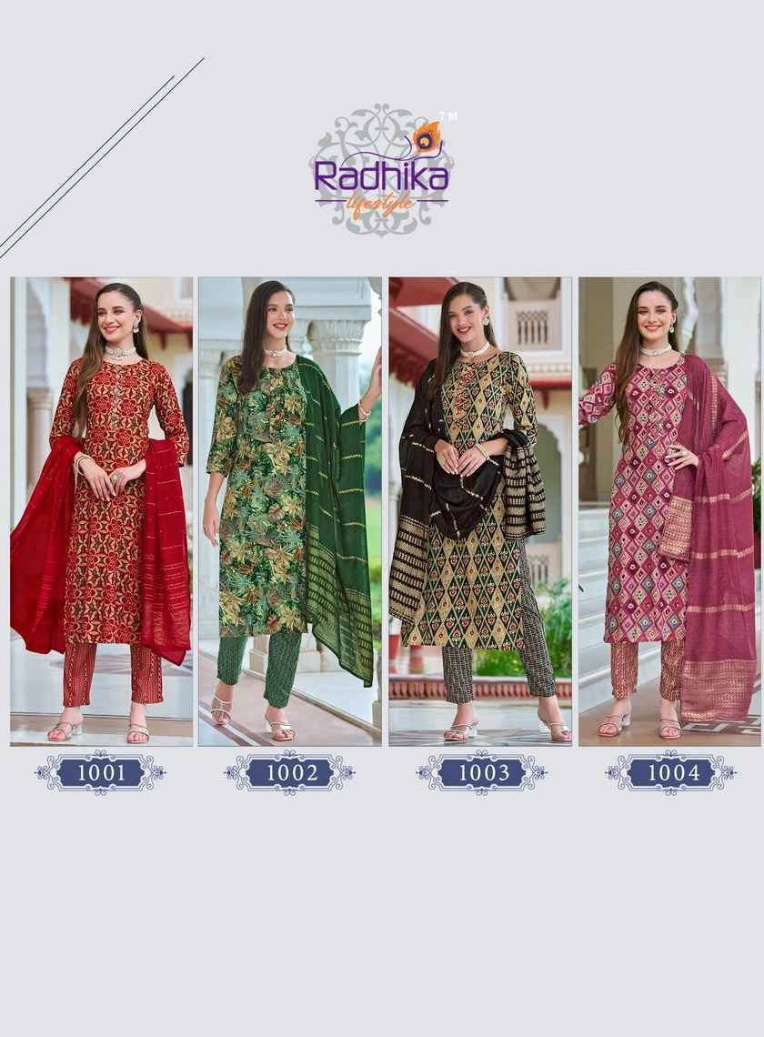 Fashion Eva By Radhika Lifestyle 1001 To 1008 Series Designer Stylish Fancy Colorful Beautiful Party Wear & Ethnic Wear Collection Rayon Foil Print Dresses At Wholesale Price