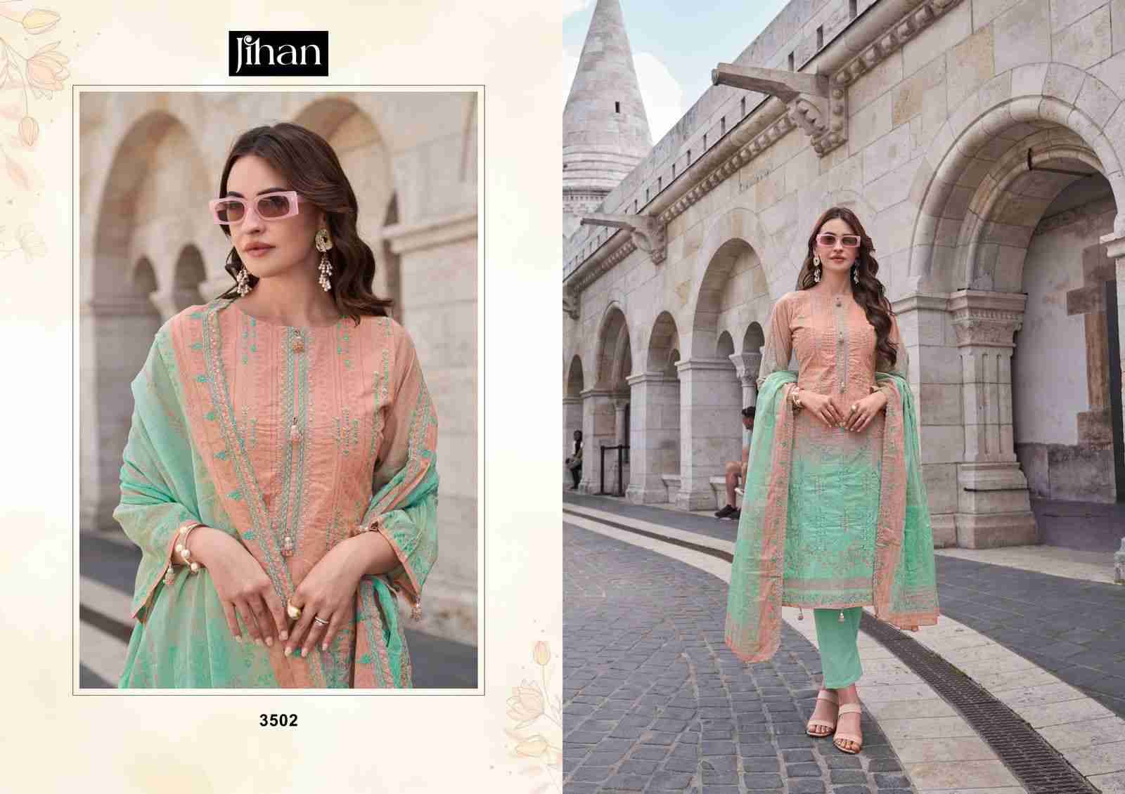 Bin Saeed Vol-13 By Jihan Beautiful Stylish Pakistani Suits Fancy Colorful Casual Wear & Ethnic Wear & Ready To Wear Pure Lawn Print Dresses At Wholesale Price