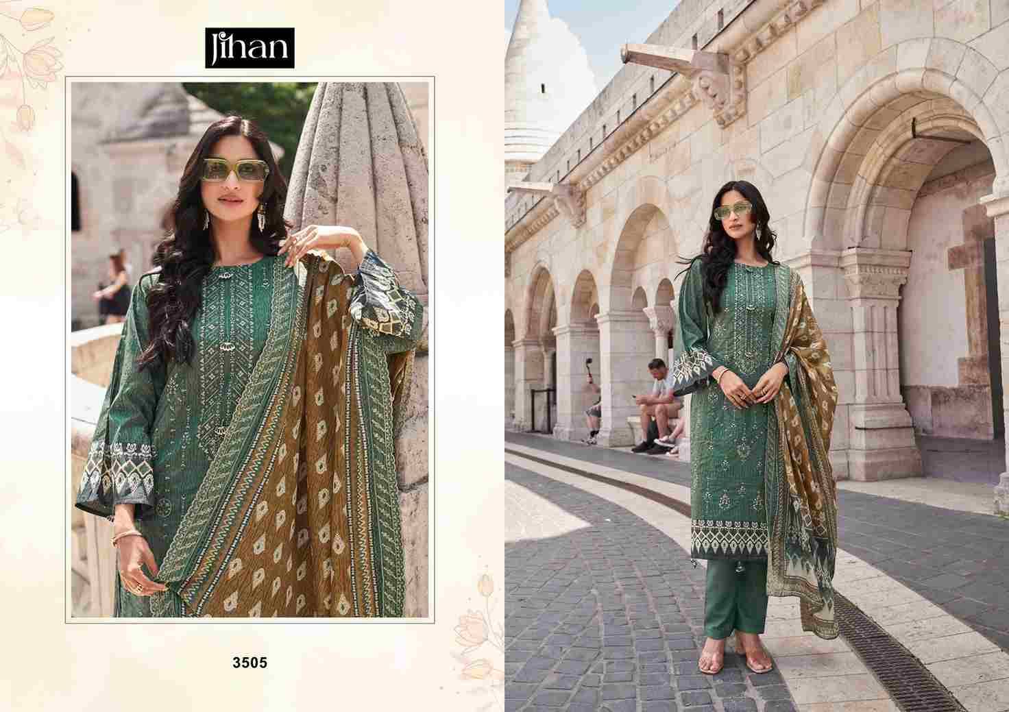 Bin Saeed Vol-13 By Jihan Beautiful Stylish Pakistani Suits Fancy Colorful Casual Wear & Ethnic Wear & Ready To Wear Pure Lawn Print Dresses At Wholesale Price