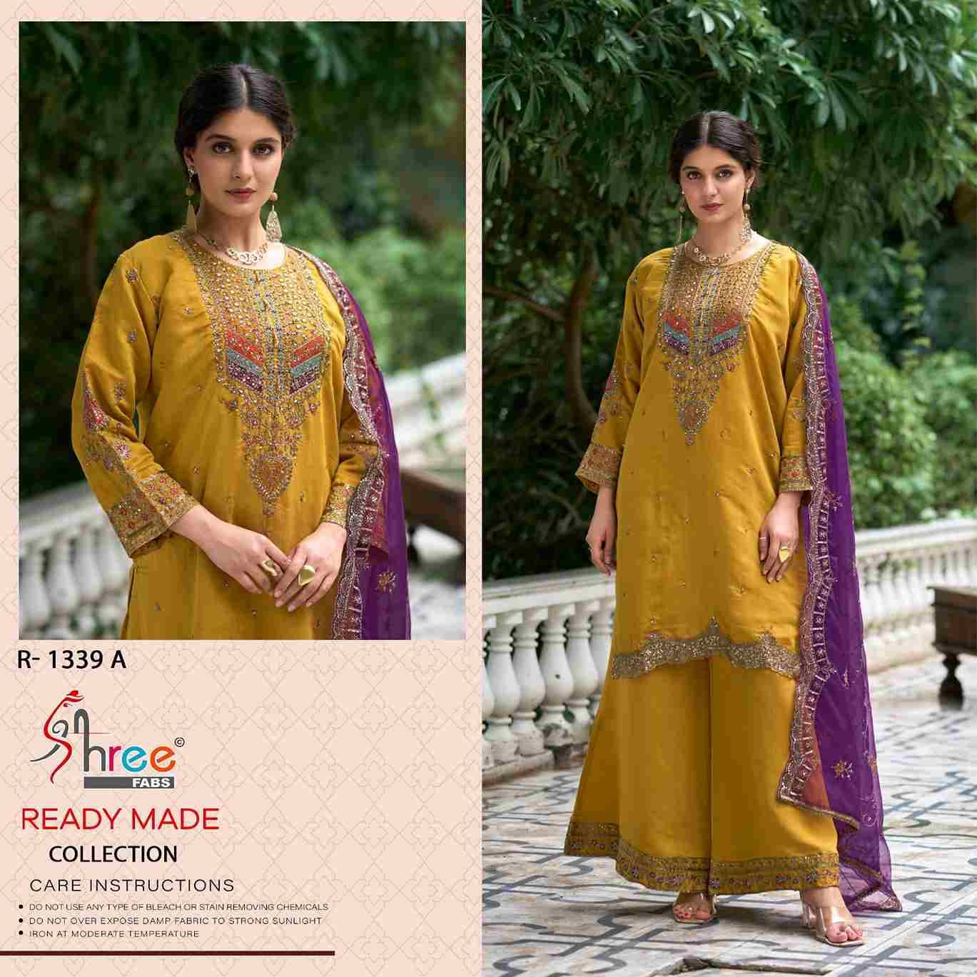 Shree Fabs Hit Design R-1339 Colours By Shree Fabs R-1339-A To R-1339-D Series Beautiful Pakistani Suits Stylish Fancy Colorful Party Wear & Occasional Wear Viscose Silk Embroidered Dresses At Wholesale Price