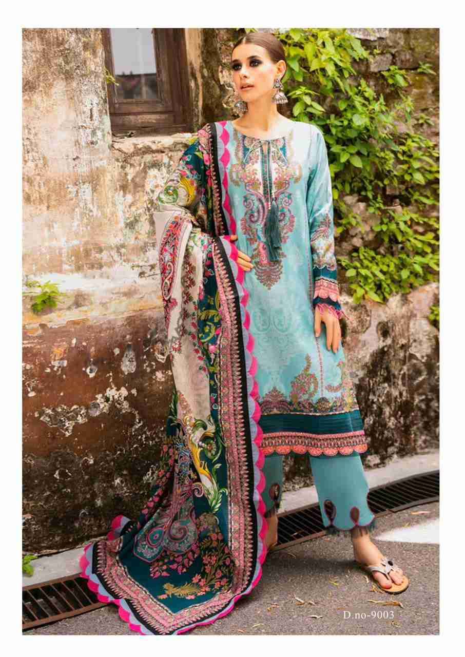 Crimson Vol-9 By Jade 9001 To 9006 Series Beautiful Festive Suits Colorful Stylish Fancy Casual Wear & Ethnic Wear Pure Lawn Cotton Embroidered Dresses At Wholesale Price