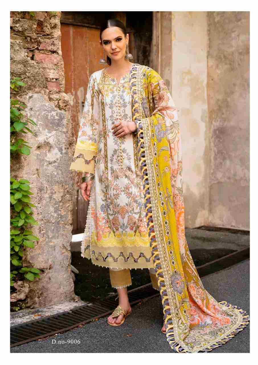 Crimson Vol-9 By Jade 9001 To 9006 Series Beautiful Festive Suits Colorful Stylish Fancy Casual Wear & Ethnic Wear Pure Lawn Cotton Embroidered Dresses At Wholesale Price