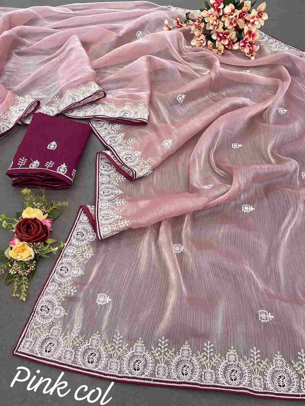 Chandani By Fashid Wholesale 01 To 04 Series Indian Traditional Wear Collection Beautiful Stylish Fancy Colorful Party Wear & Occasional Wear Barbary Silk Sarees At Wholesale Price