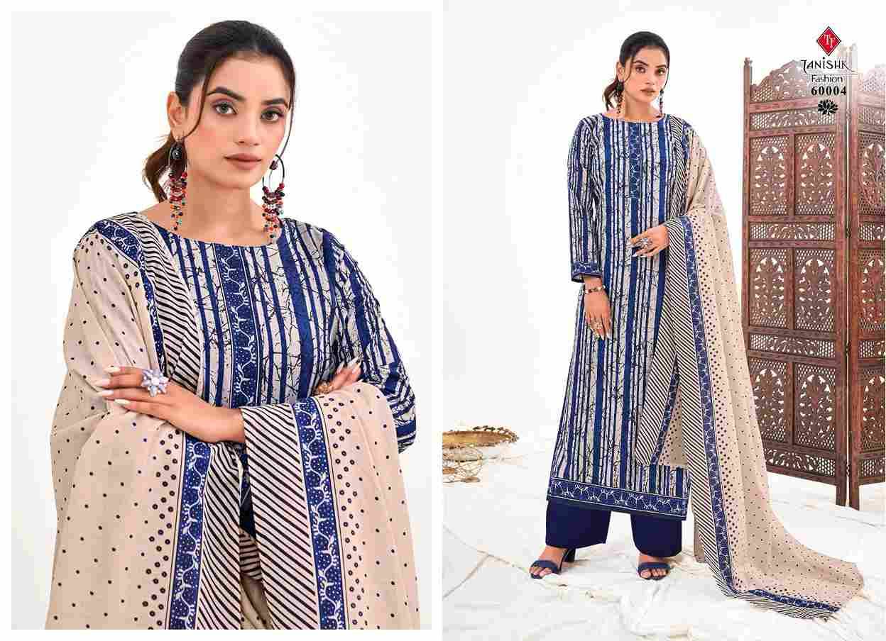 Sanjh By Tanishk Fashion 60001 To 60008 Series Beautiful Suits Stylish Fancy Colorful Casual Wear & Ethnic Wear Collection Pure Lawn Cotton Embroidered Dresses At Wholesale Price