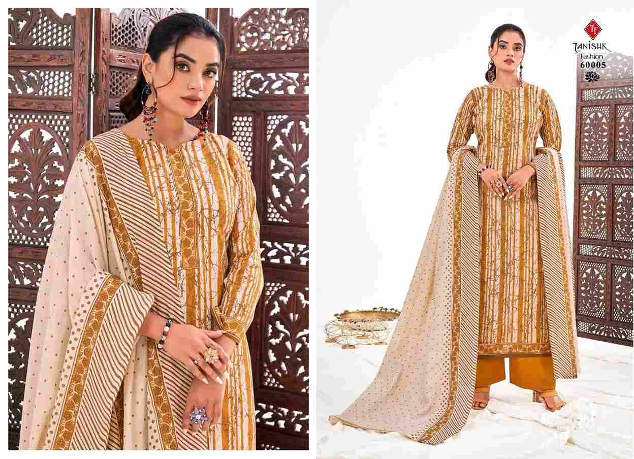 Sanjh By Tanishk Fashion 60001 To 60008 Series Beautiful Suits Stylish Fancy Colorful Casual Wear & Ethnic Wear Collection Pure Lawn Cotton Embroidered Dresses At Wholesale Price