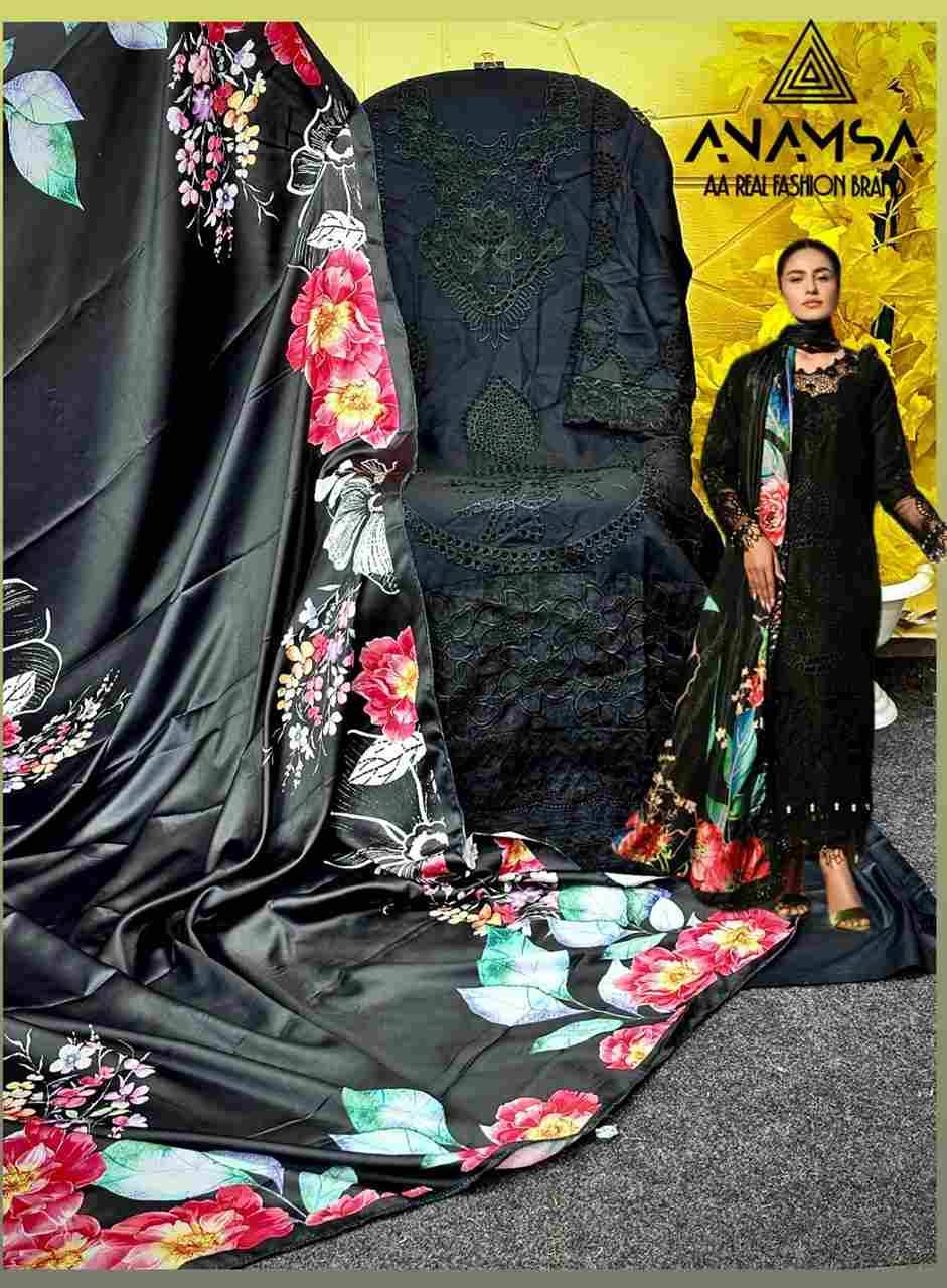 Anamsa Hit Design 486 By Fashid Wholesale Beautiful Pakistani Suits Colorful Stylish Fancy Casual Wear & Ethnic Wear Pure Rayon Cotton Embroidered Dresses At Wholesale Price