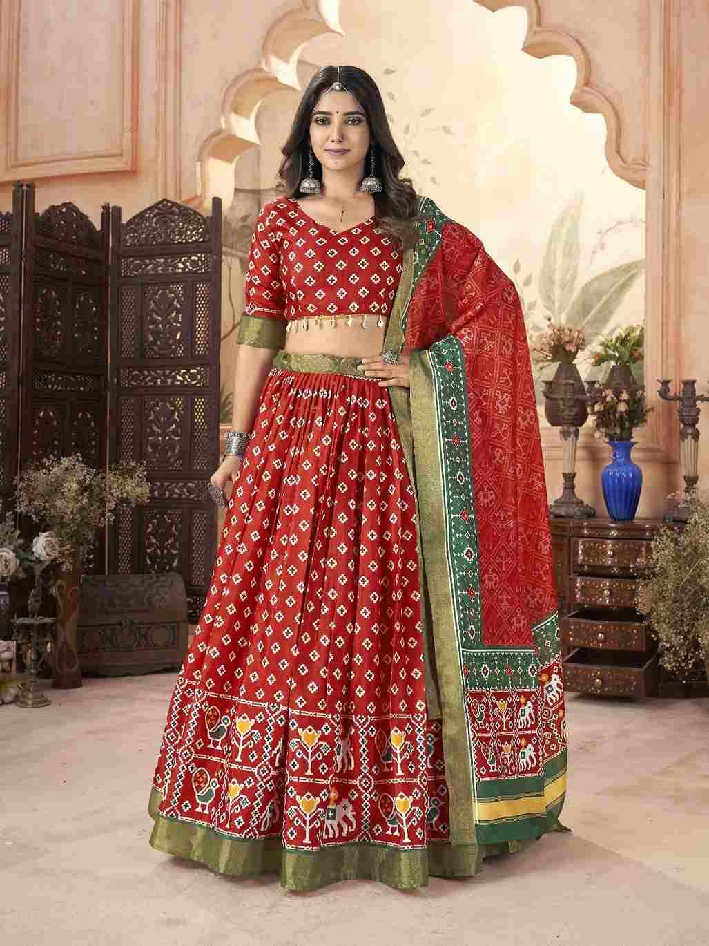 Navratri Special By Fashid Wholesale 01 To 08 Series Navratri Wear Collection Beautiful Stylish Colorful Fancy Party Wear & Occasional Wear Cotton Silk Lehengas At Wholesale Price