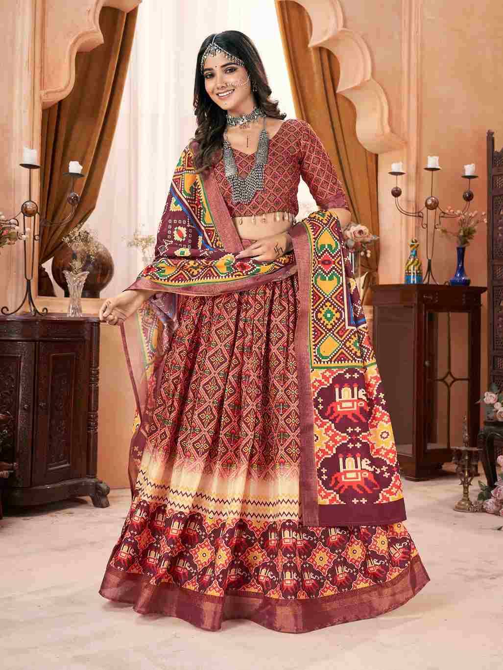 Navratri Special By Fashid Wholesale 01 To 08 Series Navratri Wear Collection Beautiful Stylish Colorful Fancy Party Wear & Occasional Wear Cotton Silk Lehengas At Wholesale Price