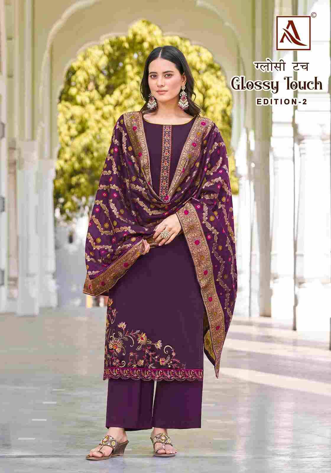 Glossy Touch Vol-2 By Alok Suit 1570-001 To 1570-006 Series Beautiful Festive Suits Colorful Stylish Fancy Casual Wear & Ethnic Wear Pure Jam Dresses At Wholesale Price