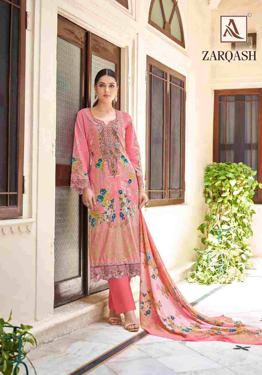 Zarqash By Alok Suit 1611-001 To 1611-008 Series Beautiful Festive Suits Stylish Fancy Colorful Casual Wear & Ethnic Wear Pure Cambric Cotton Print Dresses At Wholesale Price