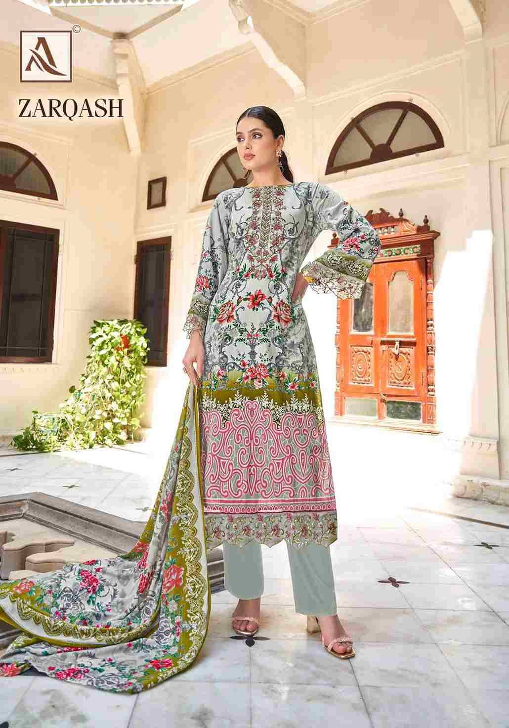 Zarqash By Alok Suit 1611-001 To 1611-008 Series Beautiful Festive Suits Stylish Fancy Colorful Casual Wear & Ethnic Wear Pure Cambric Cotton Print Dresses At Wholesale Price