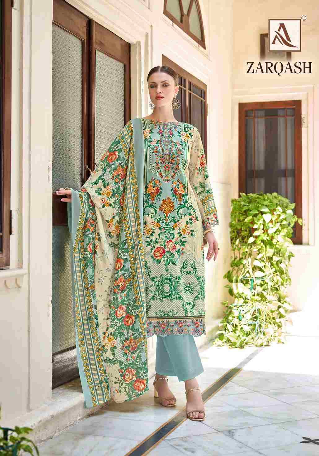 Zarqash By Alok Suit 1611-001 To 1611-008 Series Beautiful Festive Suits Stylish Fancy Colorful Casual Wear & Ethnic Wear Pure Cambric Cotton Print Dresses At Wholesale Price