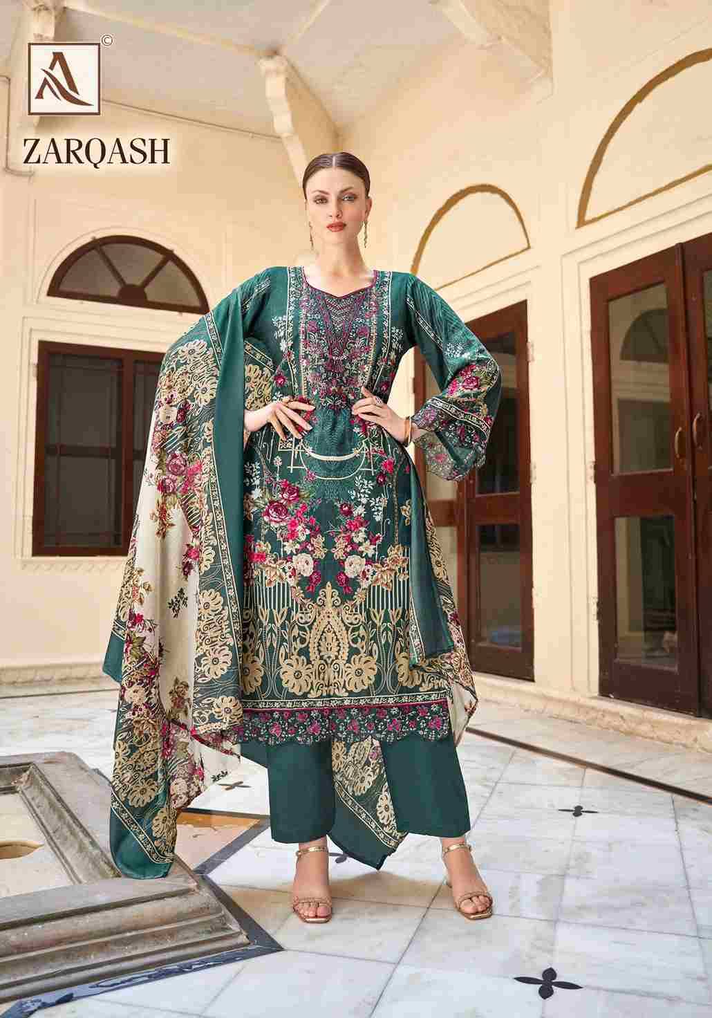 Zarqash By Alok Suit 1611-001 To 1611-008 Series Beautiful Festive Suits Stylish Fancy Colorful Casual Wear & Ethnic Wear Pure Cambric Cotton Print Dresses At Wholesale Price