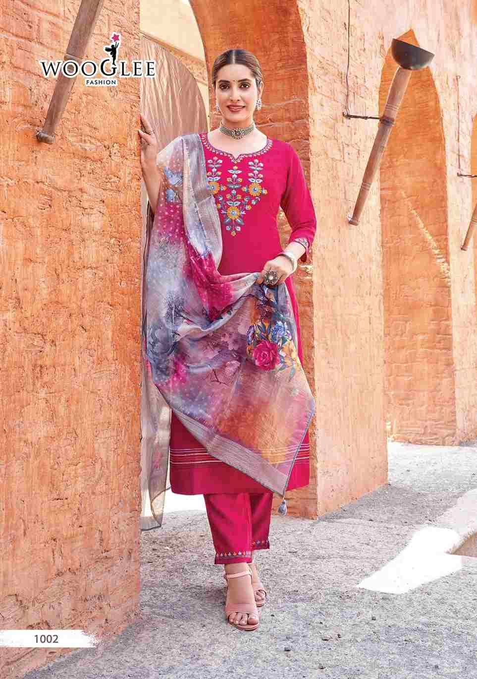 Kritika By Wooglee 1001 To 1006 Series Designer Stylish Fancy Colorful Beautiful Party Wear & Ethnic Wear Collection Viscose Dresses At Wholesale Price