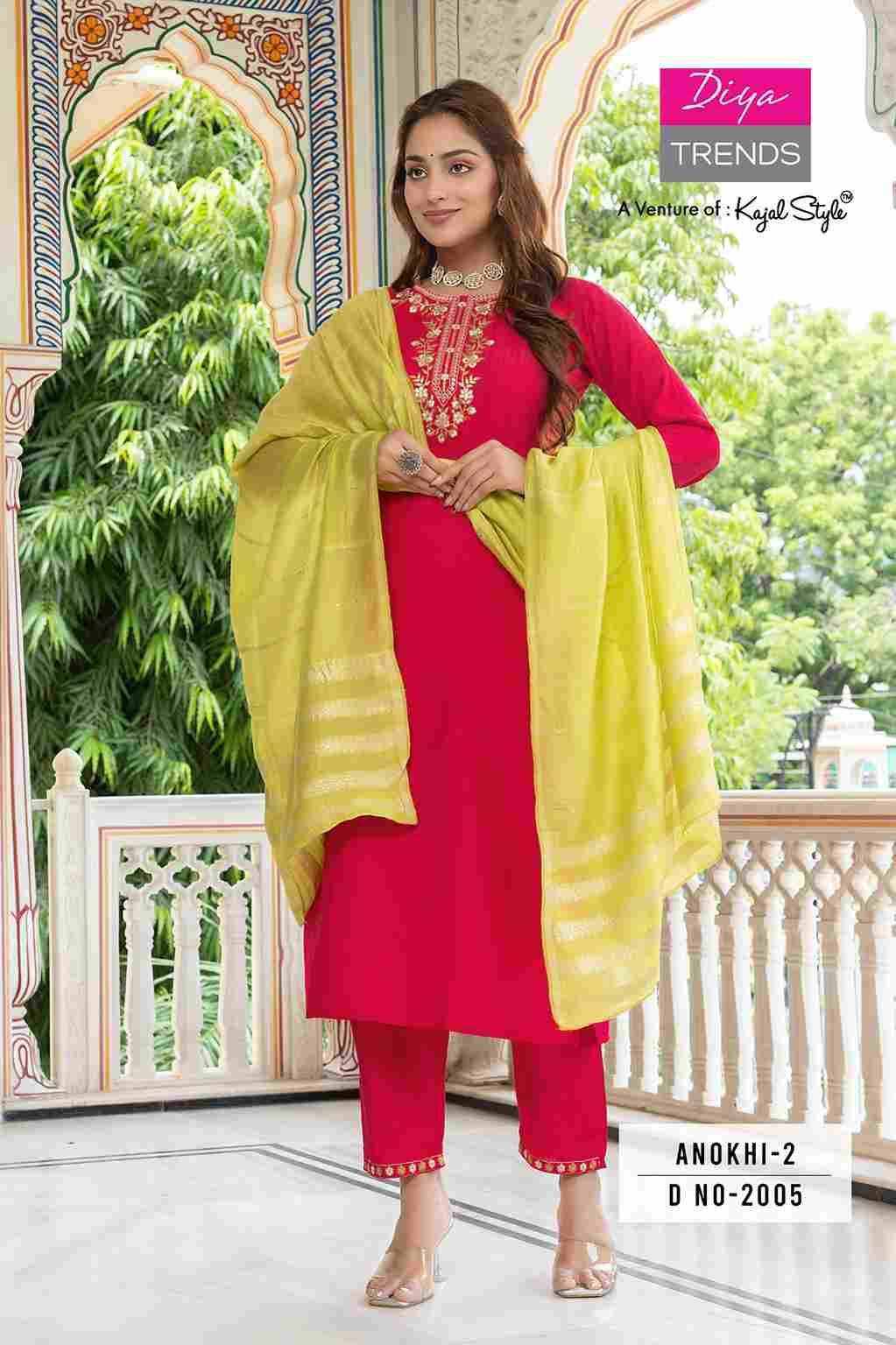 Anokhi Vol-2 By Diya Trends 2001 To 2008 Series Designer Festive Suits Collection Beautiful Stylish Fancy Colorful Party Wear & Occasional Wear Modal Silk Dresses At Wholesale Price