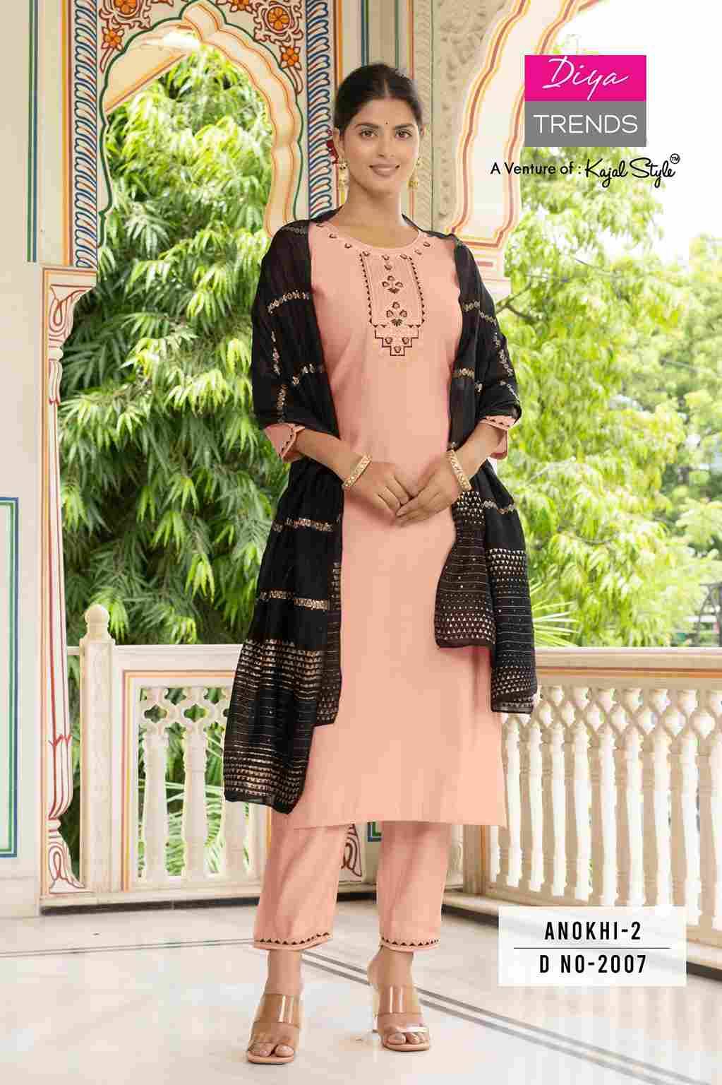 Anokhi Vol-2 By Diya Trends 2001 To 2008 Series Designer Festive Suits Collection Beautiful Stylish Fancy Colorful Party Wear & Occasional Wear Modal Silk Dresses At Wholesale Price