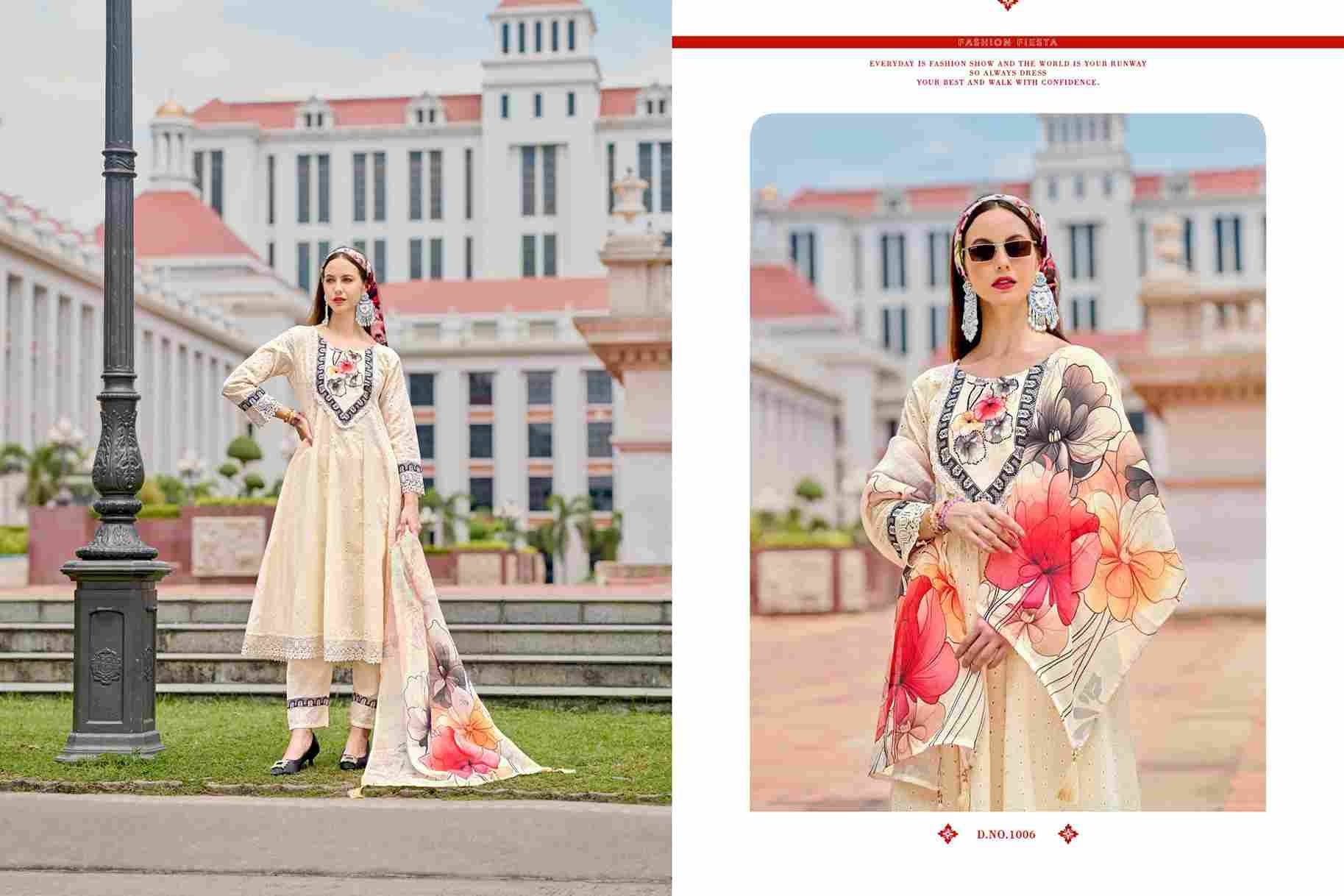 Hello Alexa By Isavasyam 1001 To 1006 Series Designer Festive Suits Collection Beautiful Stylish Fancy Colorful Party Wear & Occasional Wear Cotton Dresses At Wholesale Price