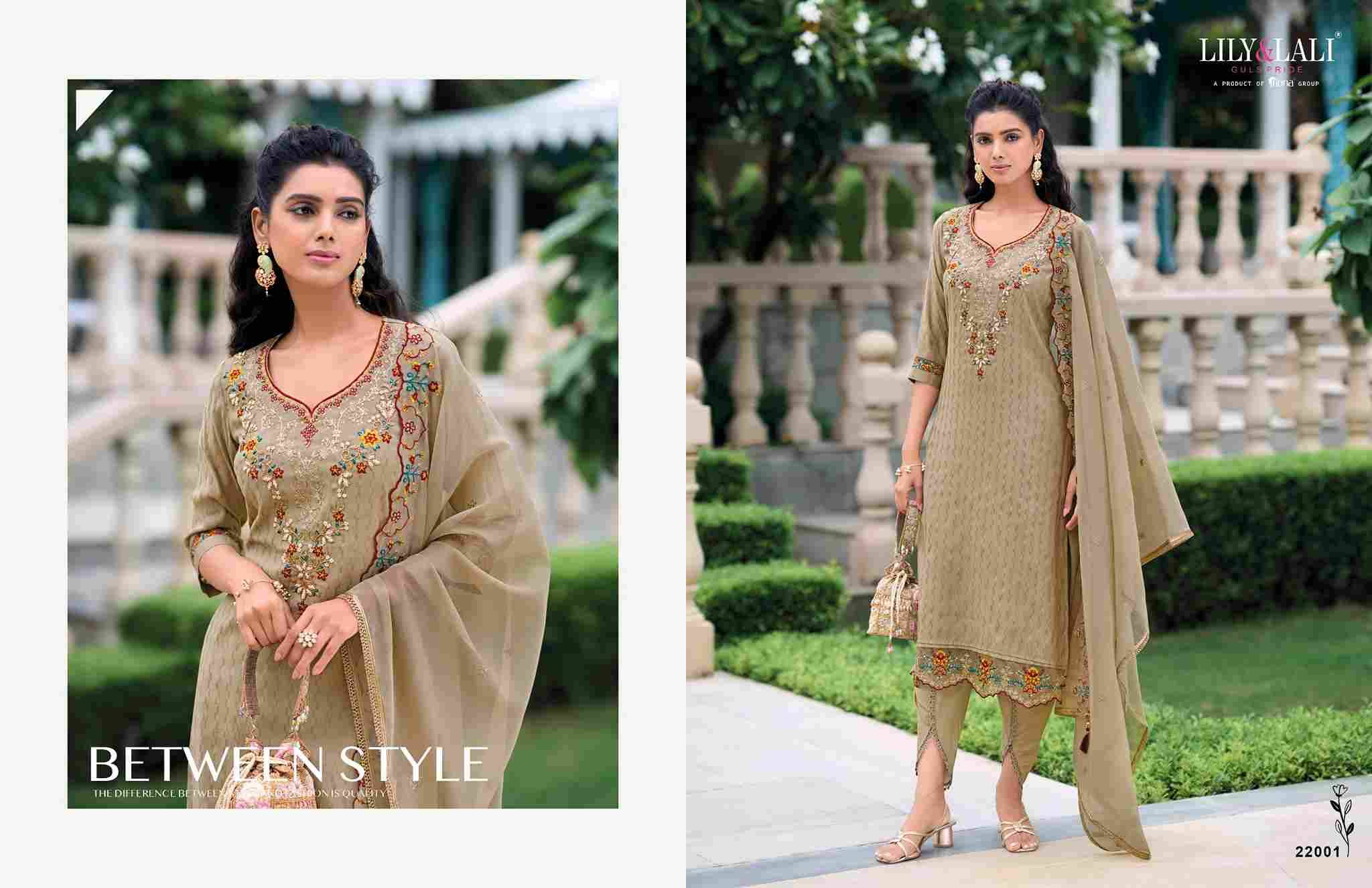 Masoom By Lily And Lali 22001 To 22006 Series Designer Festive Suits Collection Beautiful Stylish Fancy Colorful Party Wear & Occasional Wear Viscose Silk Dresses At Wholesale Price