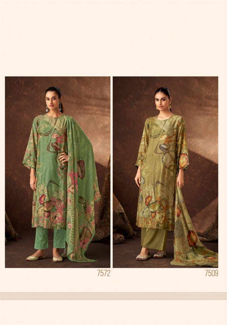 Kasab By Sahiba Fabrics Beautiful Festive Suits Colorful Stylish Fancy Casual Wear & Ethnic Wear Muslin Silk Dresses At Wholesale Price