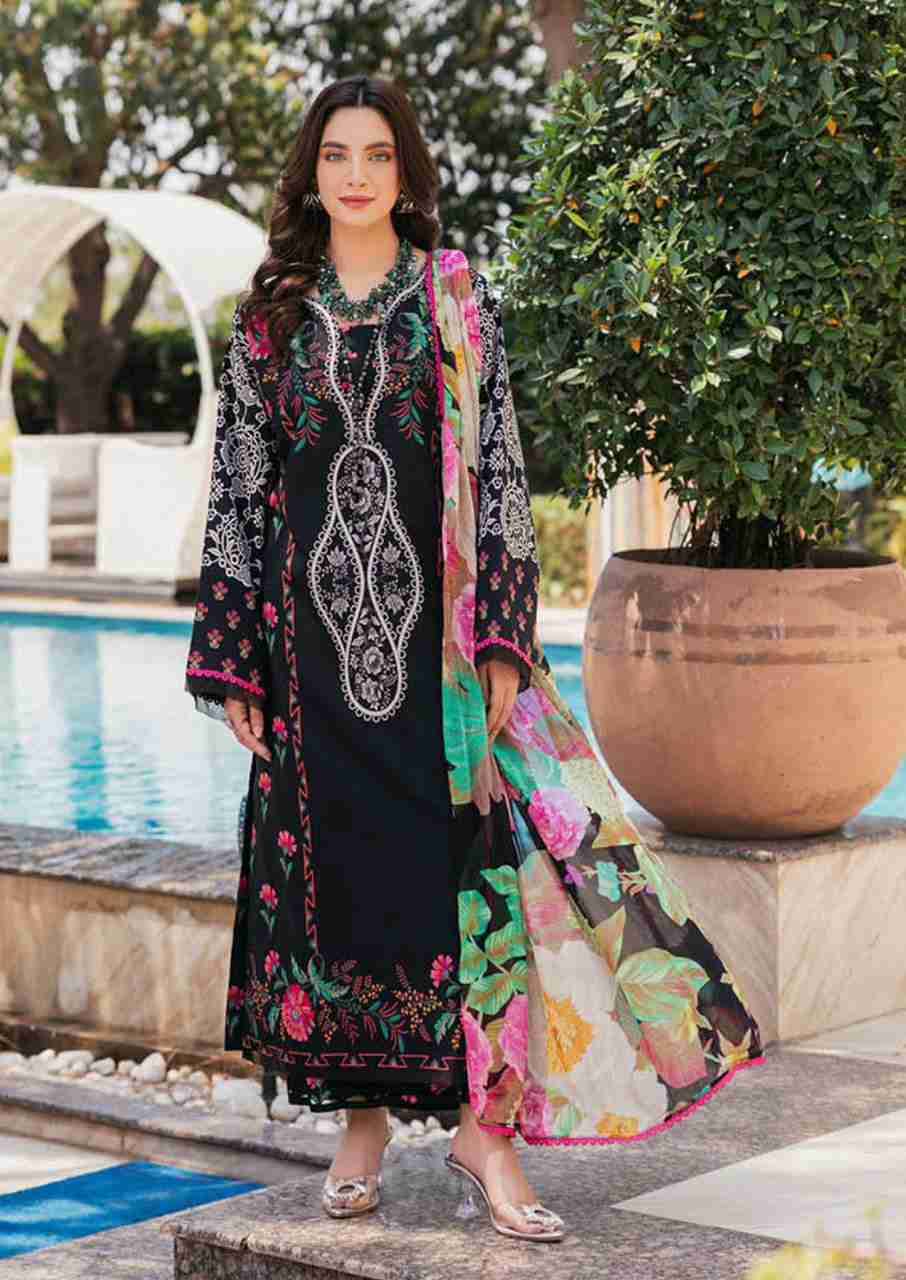 Ramsha Vol-3 By Hala 3001 To 3006 Series Beautiful Festive Suits Stylish Fancy Colorful Casual Wear & Ethnic Wear Pure Cotton Digital Print Dresses At Wholesale Price