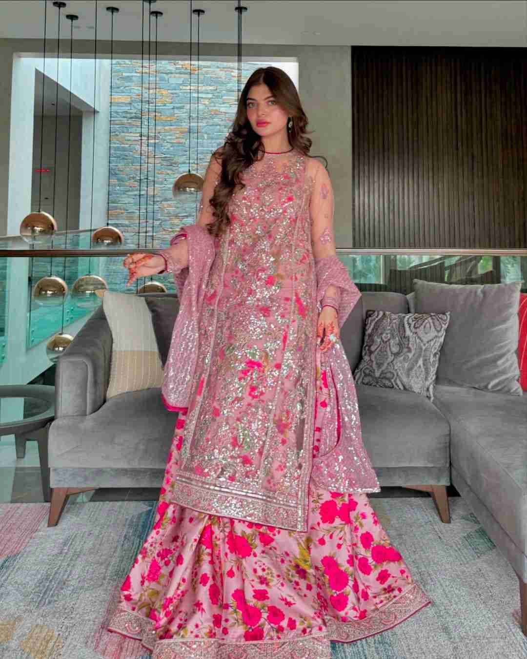 R-5754 By Fashid Wholesale Beautiful Stylish Fancy Colorful Casual Wear & Ethnic Wear Butterfly Net Gowns With Dupatta At Wholesale Price