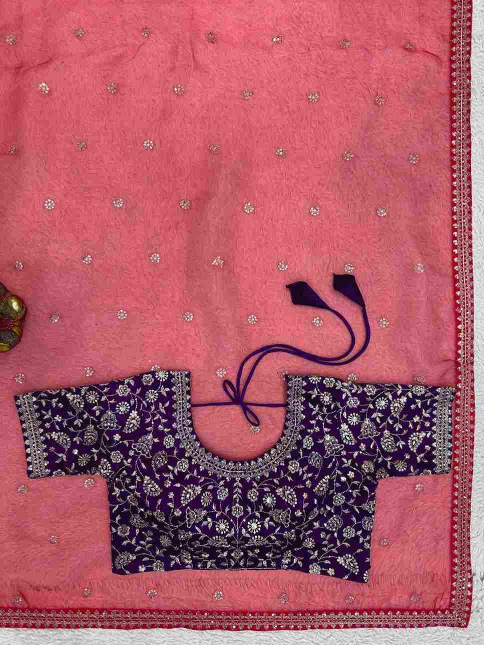 K-483 By Fashid Wholesale Indian Traditional Wear Collection Beautiful Stylish Fancy Colorful Party Wear & Occasional Wear Heavy Organza Silk Sarees At Wholesale Price