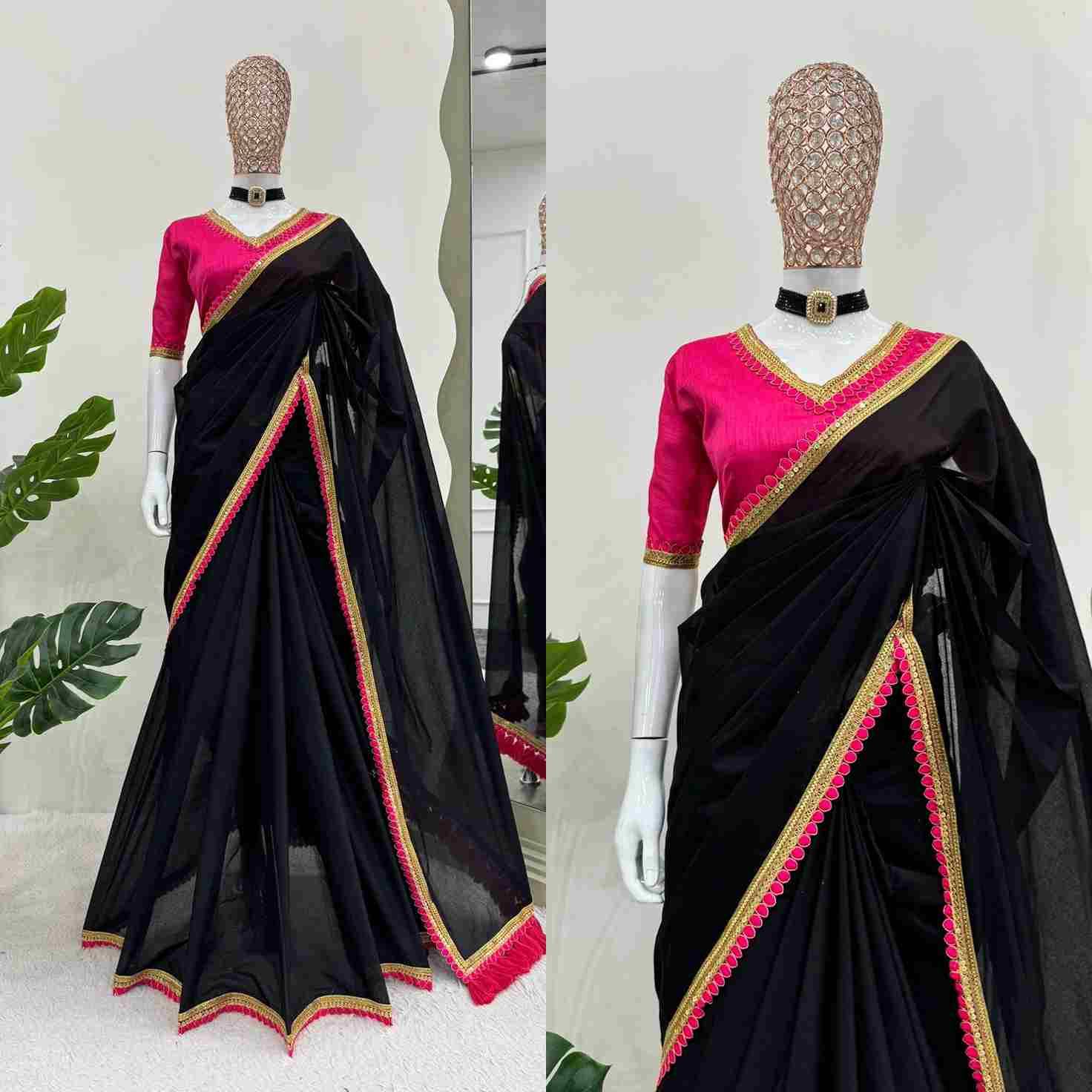 K-518 By Fashid Wholesale Indian Traditional Wear Collection Beautiful Stylish Fancy Colorful Party Wear & Occasional Wear Mal Cotton Designer Sarees At Wholesale Price