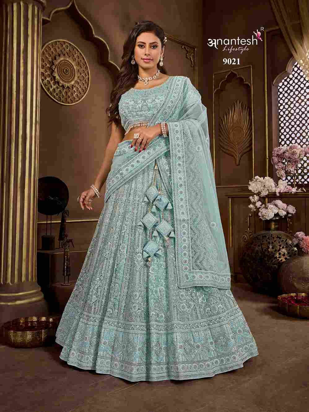 Bridal Couture Vol-5 By Anantesh Lifestyle Beautiful Colorful Fancy Wedding Collection Occasional Wear & Party Wear Net Lehengas At Wholesale Price