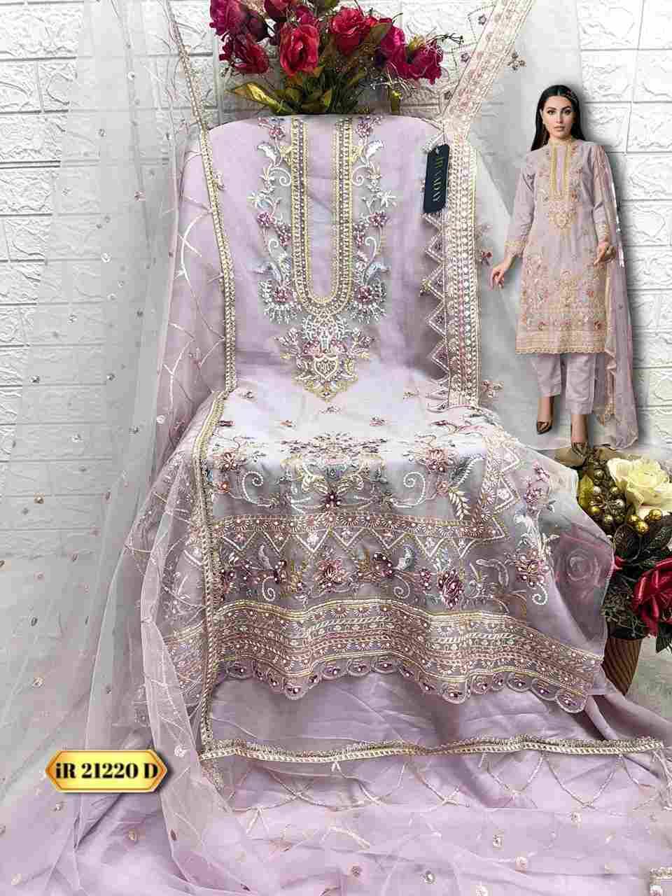 Fepic 21220 Colours By Fepic 21220-A To 21220-D Series Beautiful Pakistani Suits Colorful Stylish Fancy Casual Wear & Ethnic Wear Organza Embroidered Dresses At Wholesale Price