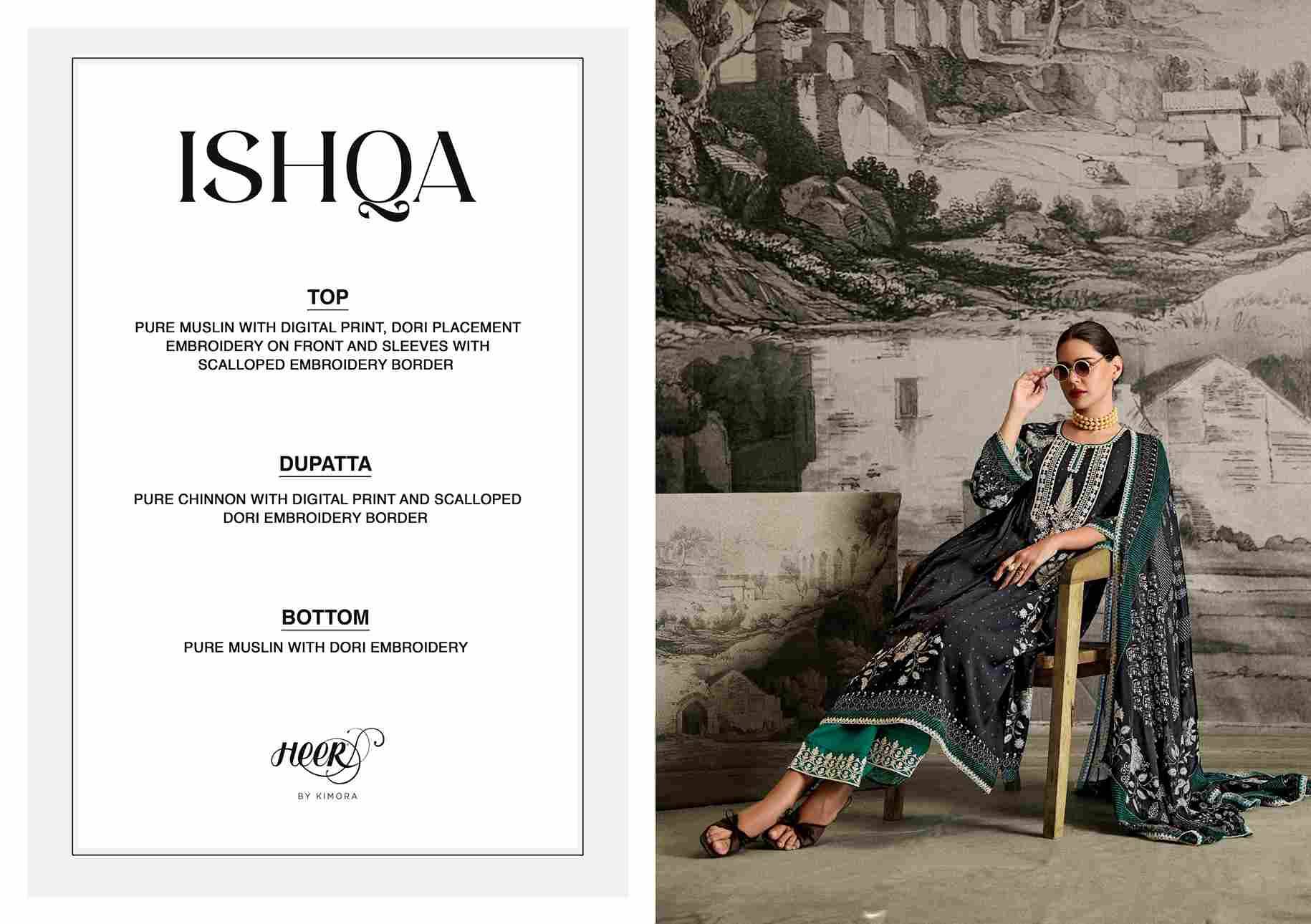 Ishqa By Kimora Fashion 9451 To 9456 Series Beautiful Stylish Festive Suits Fancy Colorful Casual Wear & Ethnic Wear & Ready To Wear Pure Muslin Print Dresses At Wholesale Price