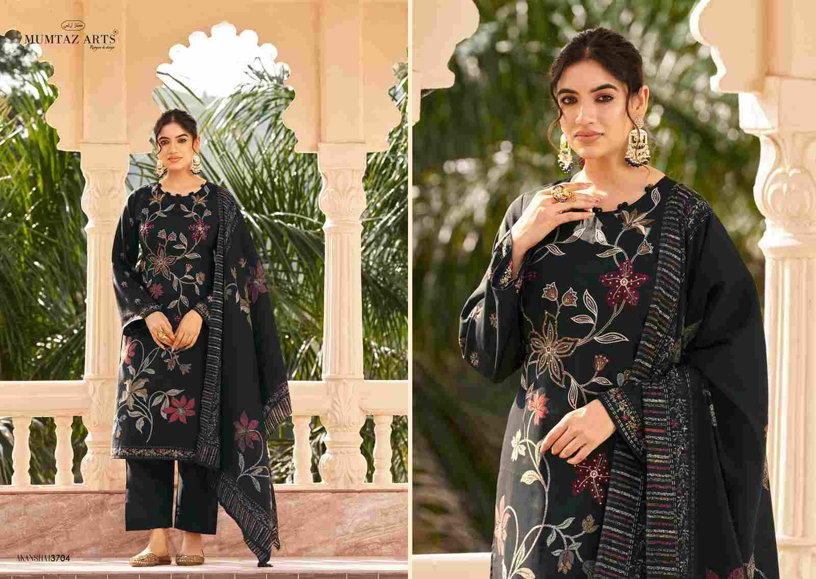 Akansha By Mumtaz Arts 3701 To 3706 Series Beautiful Festive Suits Colorful Stylish Fancy Casual Wear & Ethnic Wear Pure Muslin Print Dresses At Wholesale Price