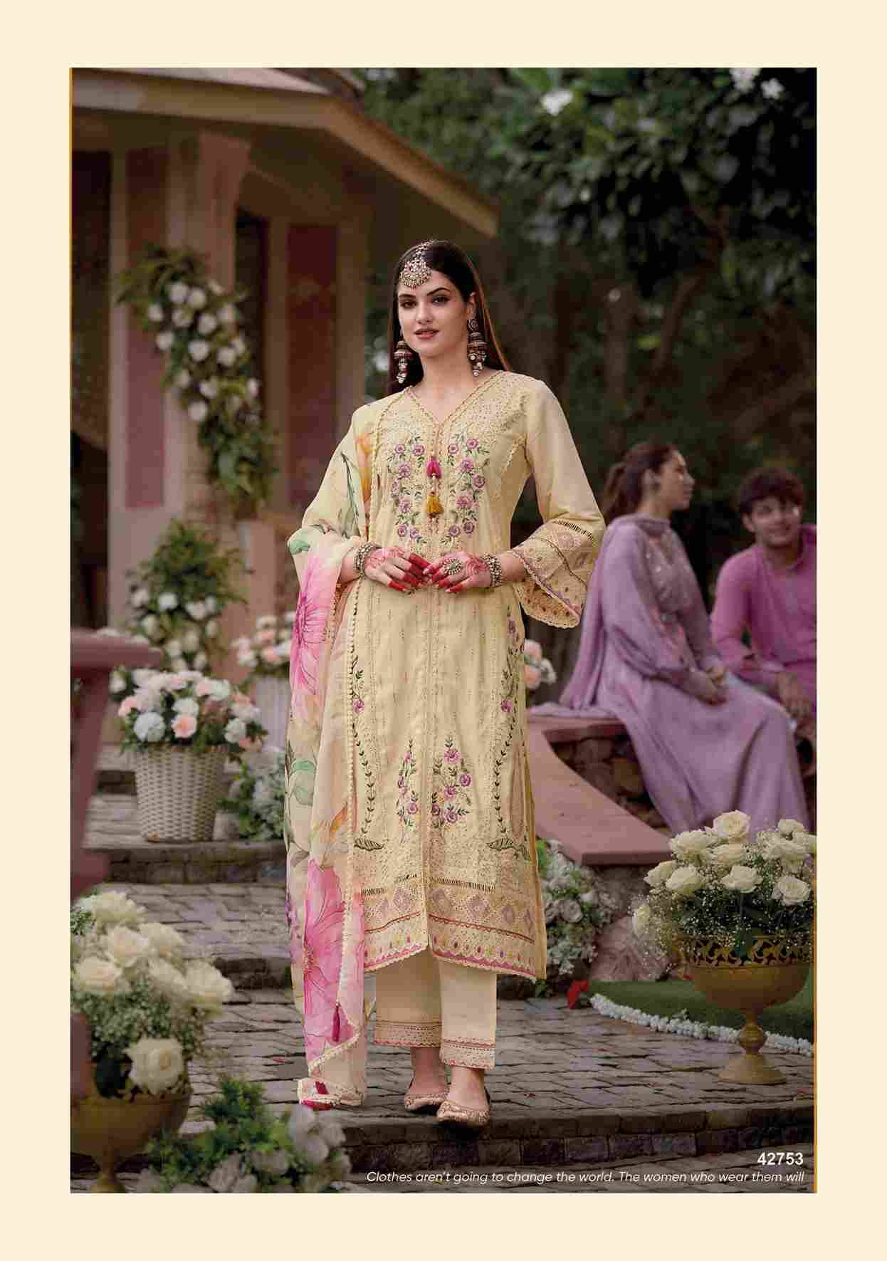 Jahan By Kailee 42751 To 42756 Series Beautiful Festive Suits Colorful Stylish Fancy Casual Wear & Ethnic Wear Pure Viscose Silk Print Dresses At Wholesale Price