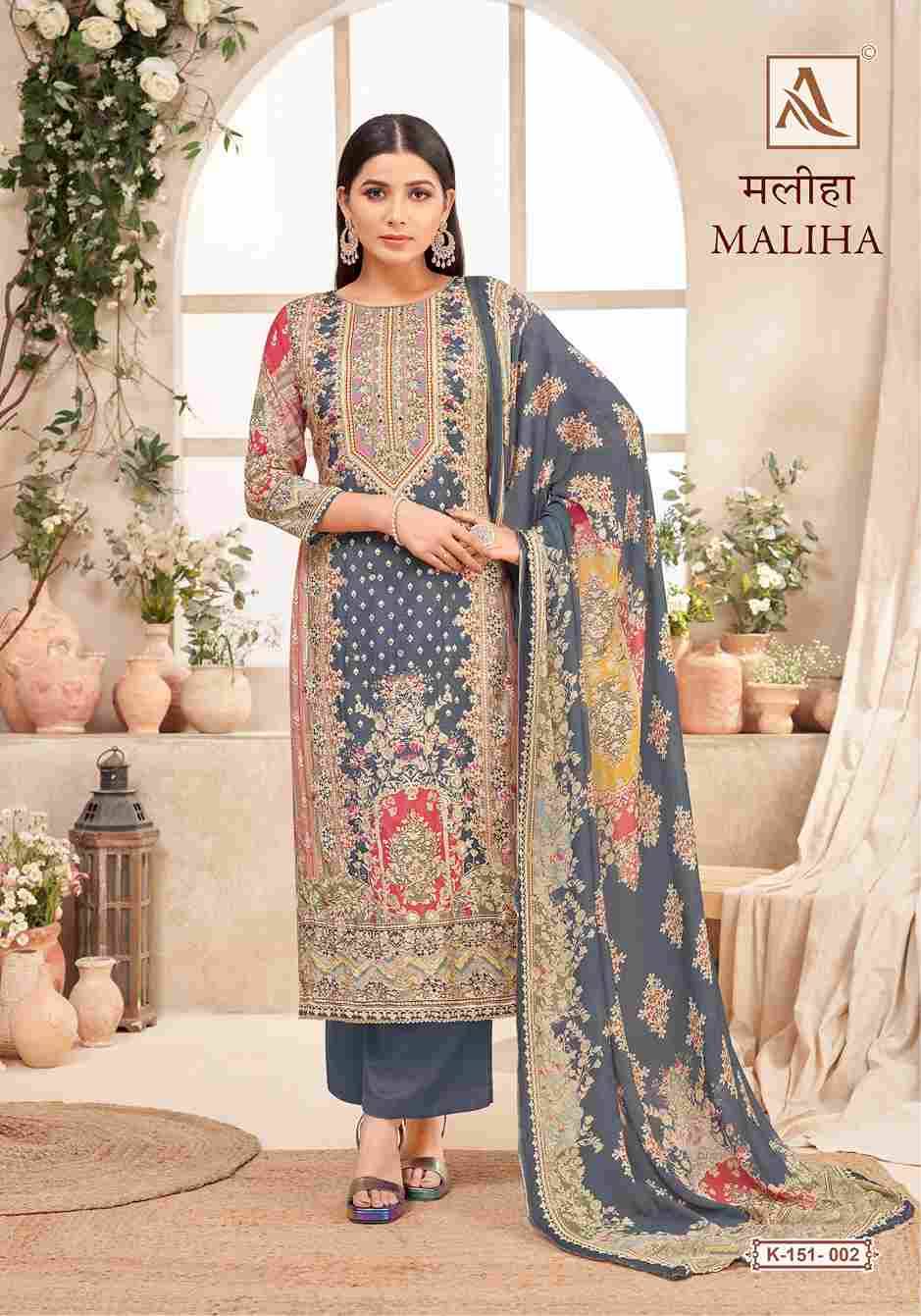 Maliha By Alok Suit 151-001 To 151-004 Series Beautiful Stylish Festive Suits Fancy Colorful Casual Wear & Ethnic Wear & Ready To Wear Pure Viscose Muslin Dresses At Wholesale Price