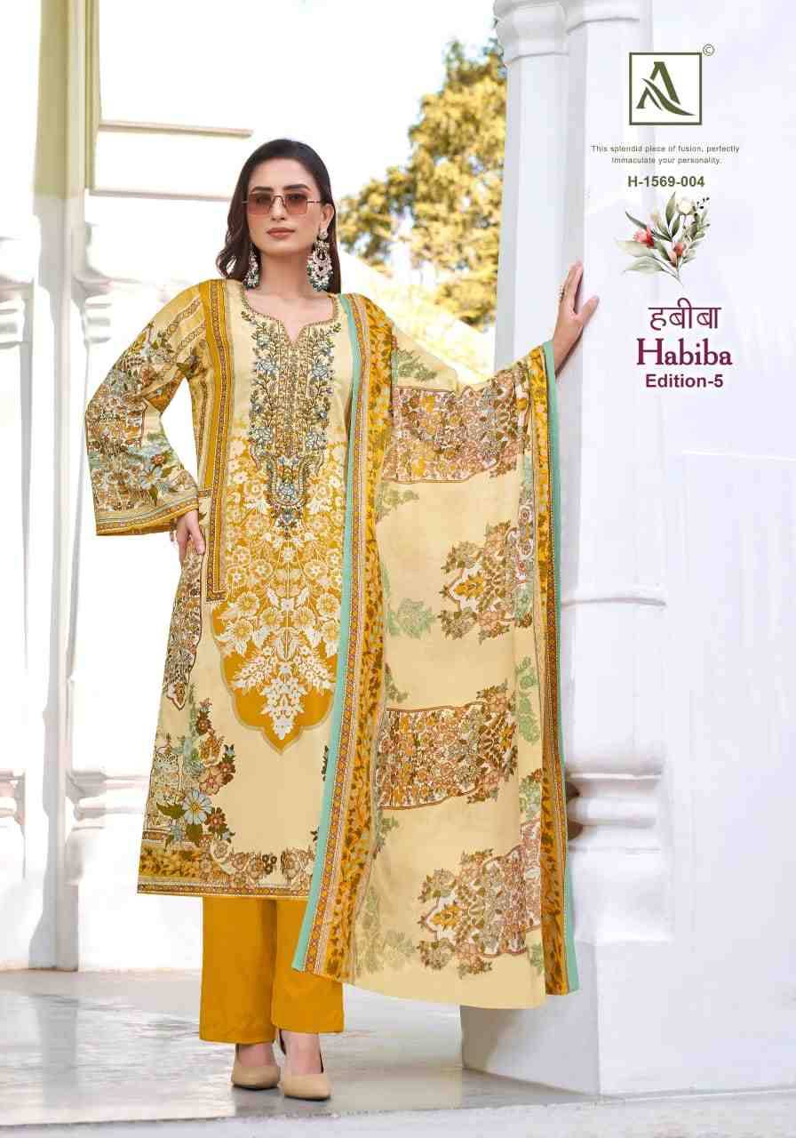 Habiba Vol-5 By Alok Suit 1569-001 To 1569-008 Series Beautiful Festive Suits Stylish Fancy Colorful Casual Wear & Ethnic Wear Pure Jam Cotton Print Dresses At Wholesale Price