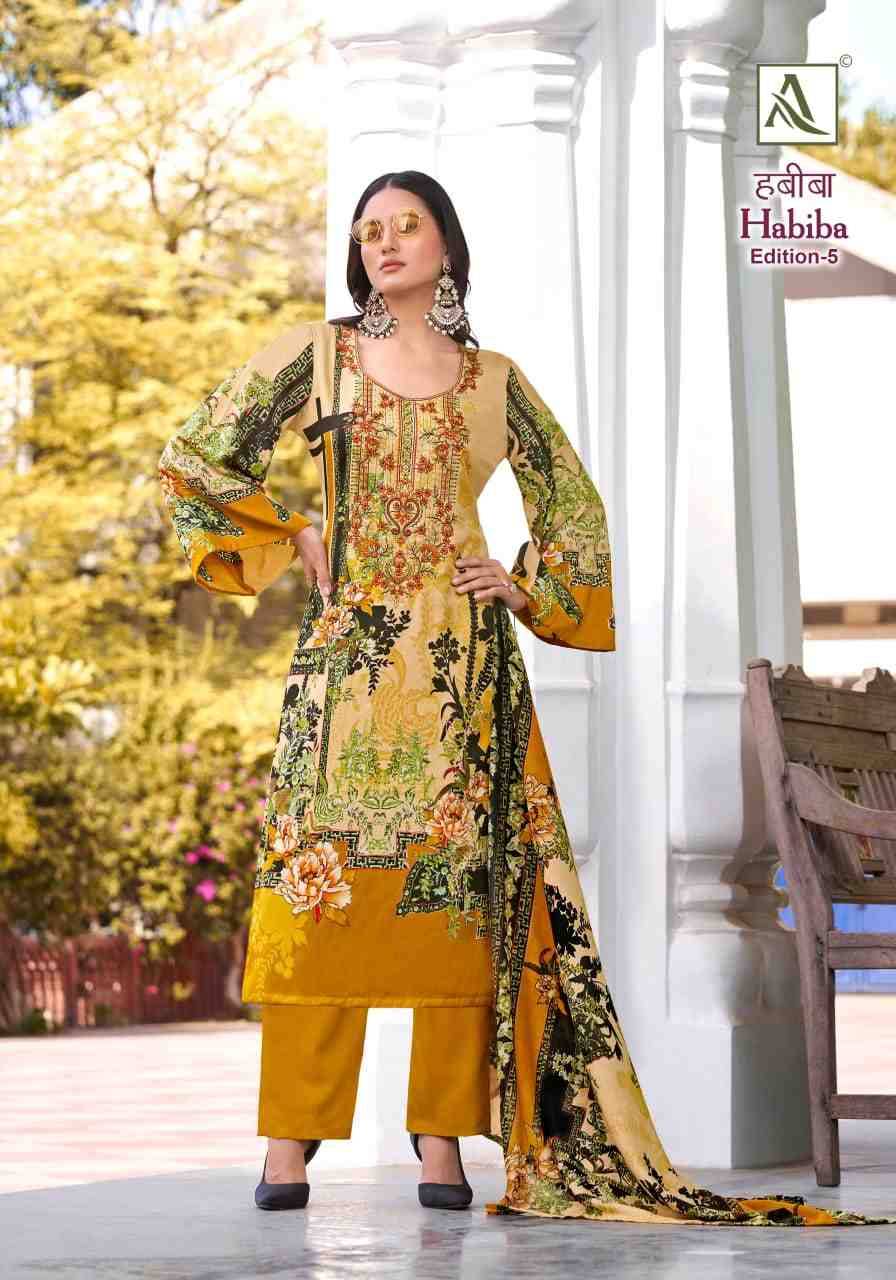 Habiba Vol-5 By Alok Suit 1569-001 To 1569-008 Series Beautiful Festive Suits Stylish Fancy Colorful Casual Wear & Ethnic Wear Pure Jam Cotton Print Dresses At Wholesale Price