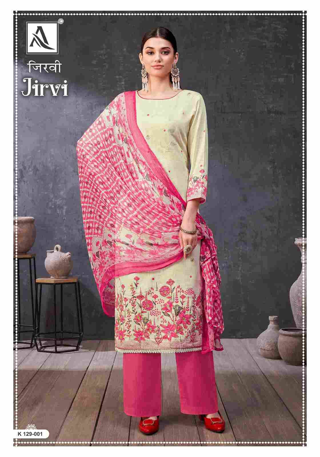 Jirvi By Alok Suit 129-001 To 129-004 Series Beautiful Festive Suits Stylish Fancy Colorful Casual Wear & Ethnic Wear Pure Jam Print Dresses At Wholesale Price