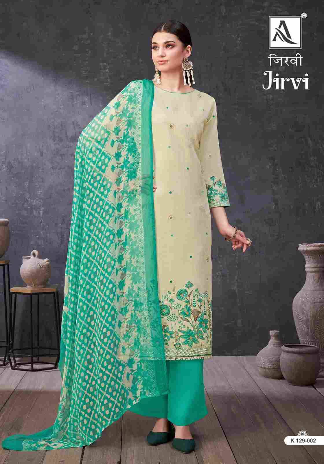 Jirvi By Alok Suit 129-001 To 129-004 Series Beautiful Festive Suits Stylish Fancy Colorful Casual Wear & Ethnic Wear Pure Jam Print Dresses At Wholesale Price