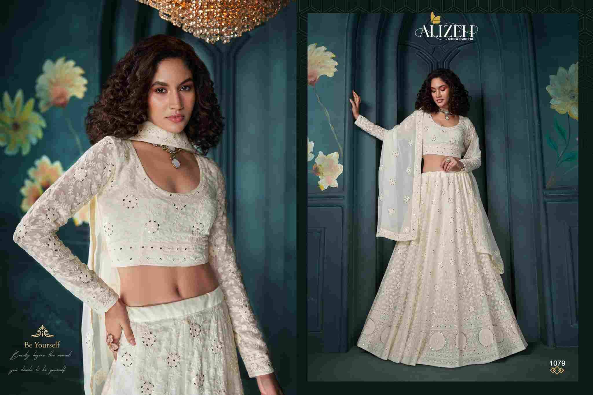 Wedding Affair Vol-3 By Alizeh 1077 To 1080 Series Indian Traditional Wear Collection Beautiful Stylish Fancy Colorful Party Wear & Occasional Wear Georgette/Net Sarees At Wholesale Price