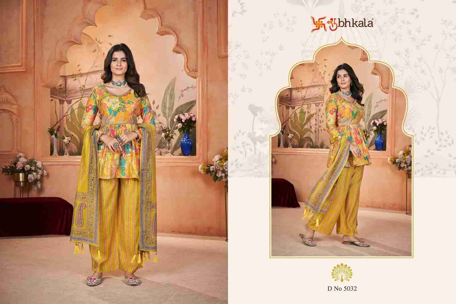 Flory Vol-47 By Shubhkala 5031 To 5032 Series Beautiful Festive Suits Colorful Stylish Fancy Casual Wear & Ethnic Wear Silk Print Dresses At Wholesale Price