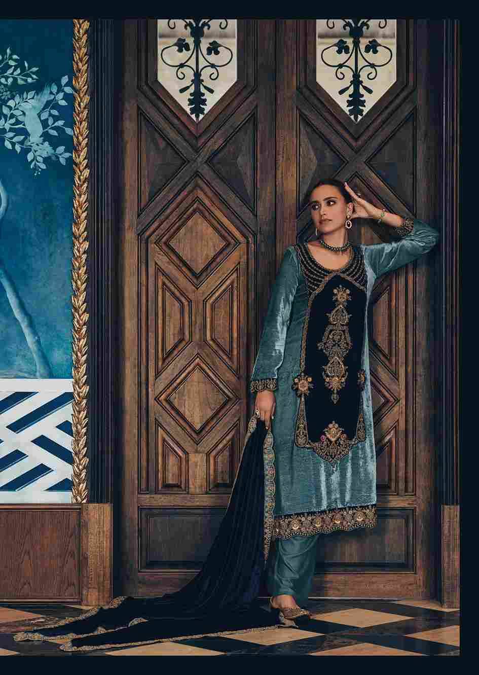 Shaheen By Gull Jee 40001 To 40006 Series Beautiful Festive Suits Colorful Stylish Fancy Casual Wear & Ethnic Wear Viscose Velvet Embroidered Dresses At Wholesale Price