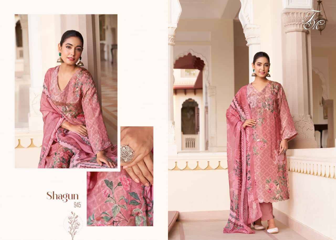 Shagun By T And M Designer Studio Beautiful Festive Suits Colorful Stylish Fancy Casual Wear & Ethnic Wear Viscose Jacquard Dresses At Wholesale Price