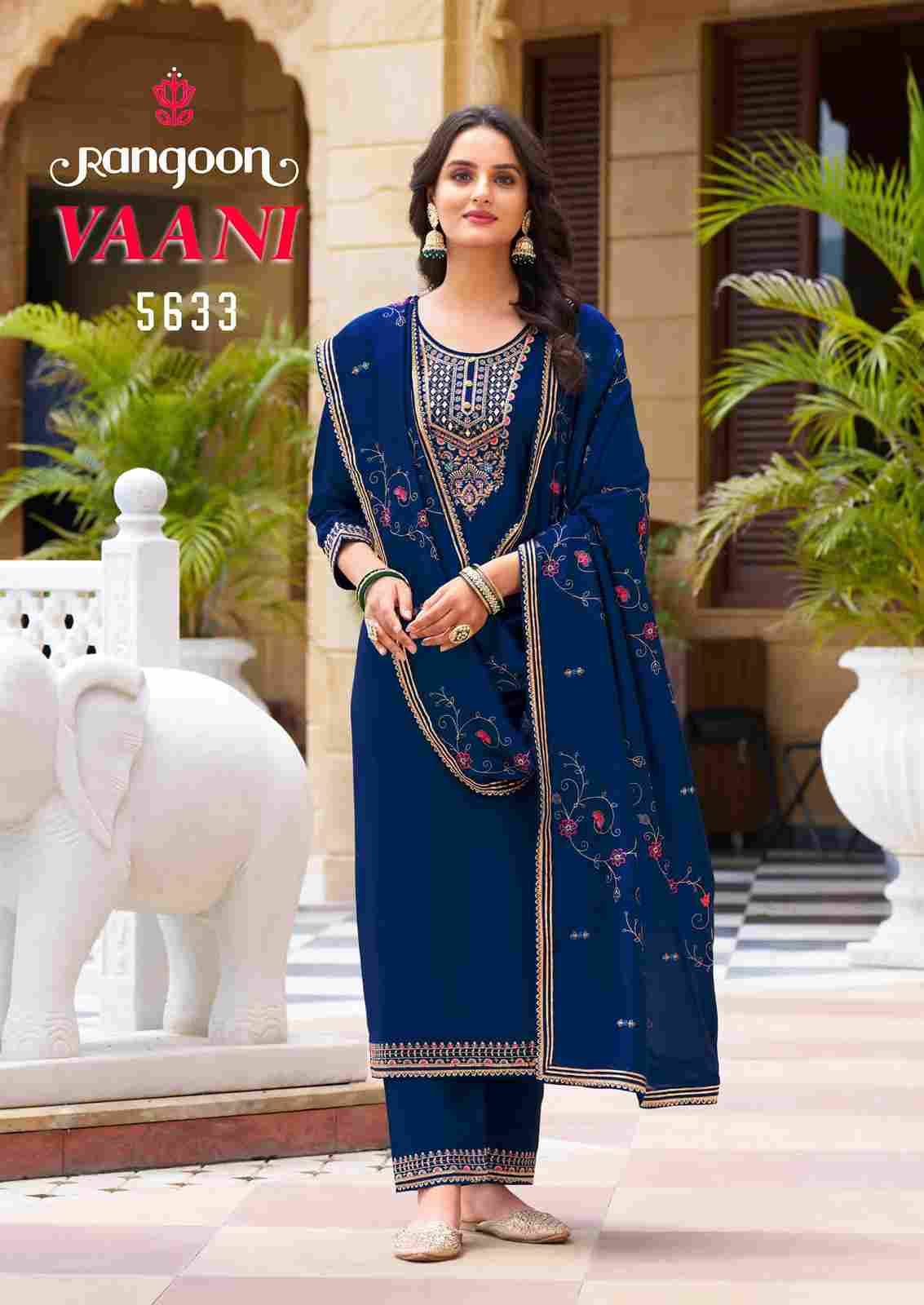 Vaani By Rangoon 5631 To 5636 Series Beautiful Festive Suits Stylish Fancy Colorful Casual Wear & Ethnic Wear Silk Dresses At Wholesale Price