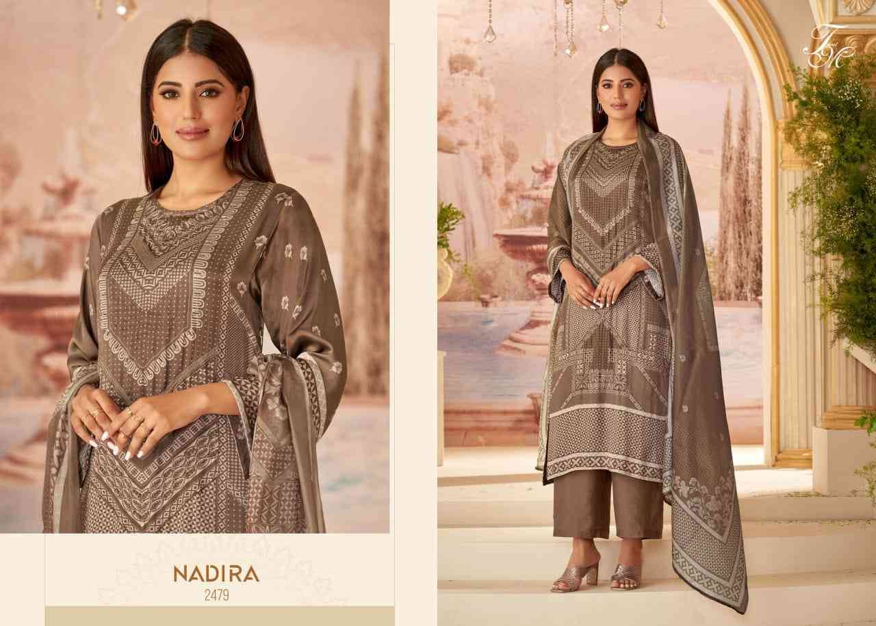 Nadira By T And M Designer Studio Beautiful Festive Suits Colorful Stylish Fancy Casual Wear & Ethnic Wear Silk Dresses At Wholesale Price