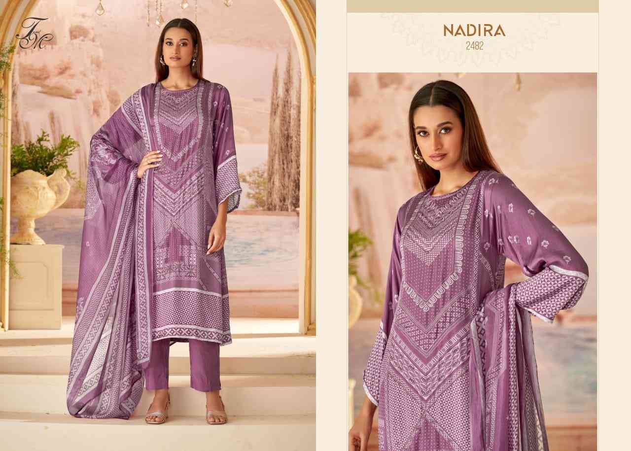 Nadira By T And M Designer Studio Beautiful Festive Suits Colorful Stylish Fancy Casual Wear & Ethnic Wear Silk Dresses At Wholesale Price