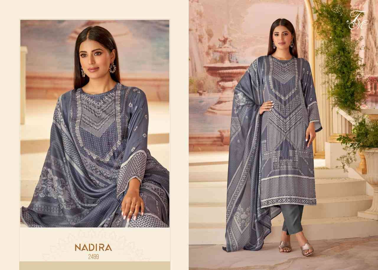 Nadira By T And M Designer Studio Beautiful Festive Suits Colorful Stylish Fancy Casual Wear & Ethnic Wear Silk Dresses At Wholesale Price