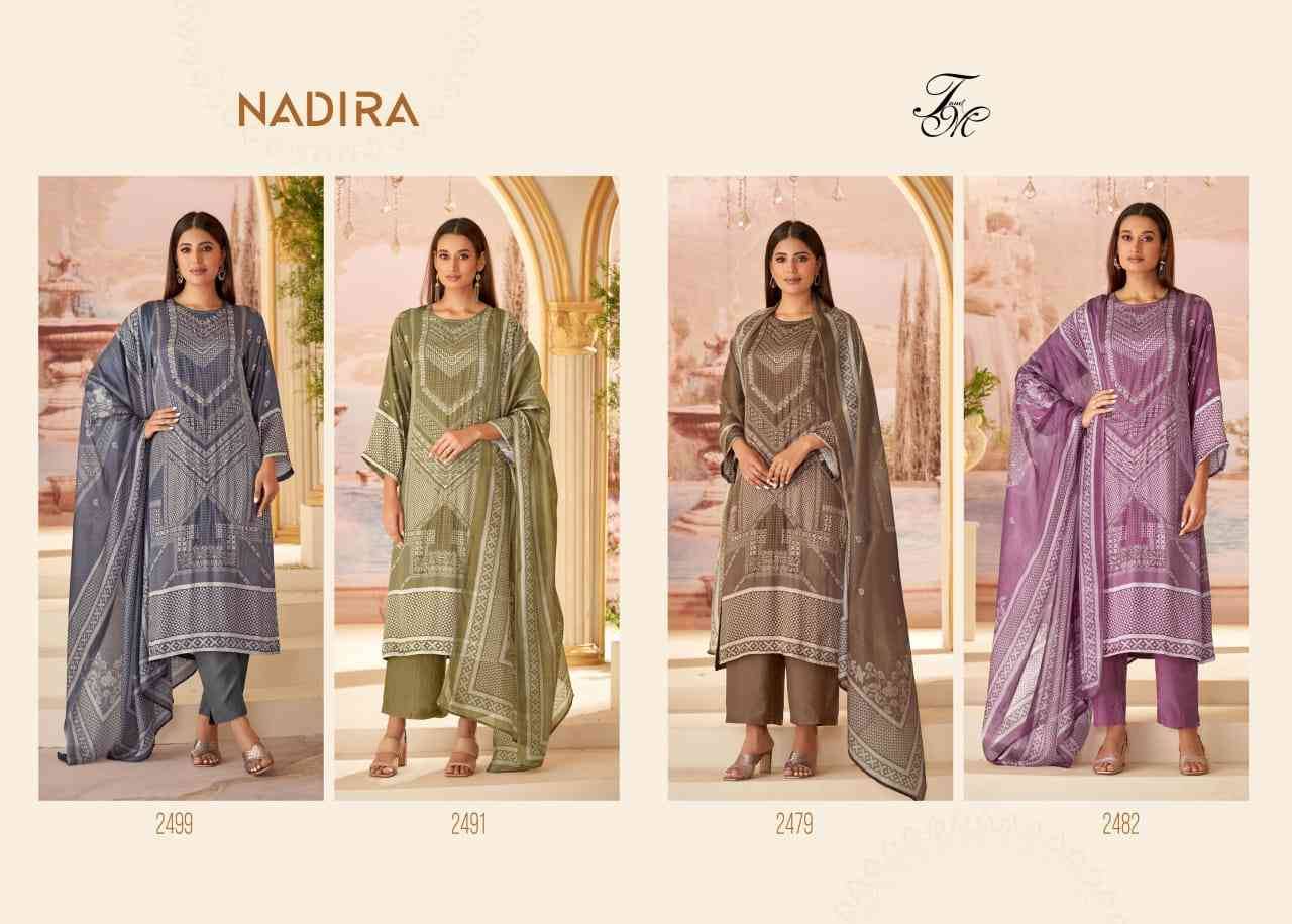 Nadira By T And M Designer Studio Beautiful Festive Suits Colorful Stylish Fancy Casual Wear & Ethnic Wear Silk Dresses At Wholesale Price